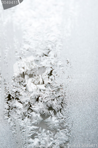 Image of Hoarfrost on window