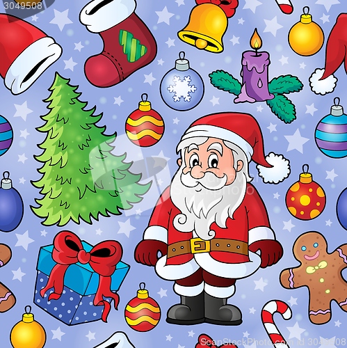 Image of Christmas seamless background 9