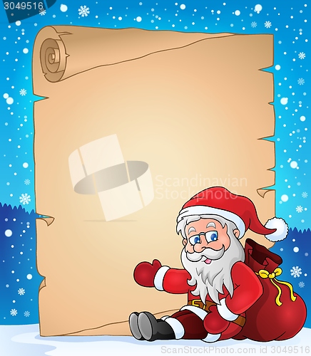 Image of Christmas topic parchment 5