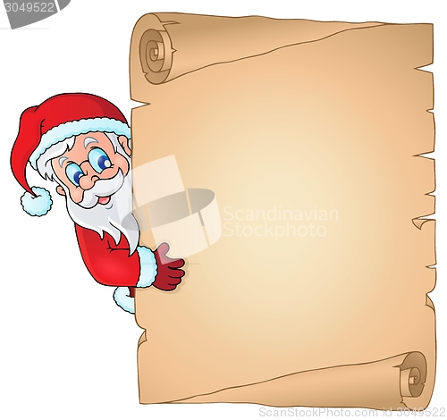 Image of Christmas topic parchment 2