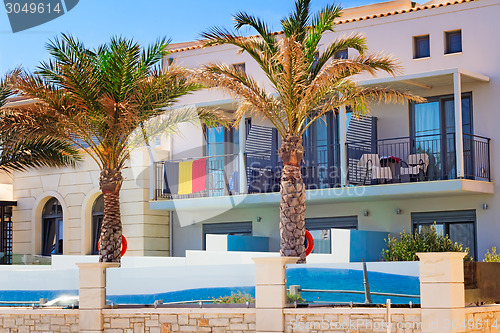 Image of Resort on the coast of the island of Crete, Greece.