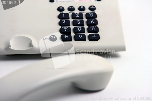 Image of telephone buttons