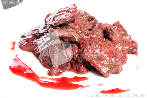 Image of Prepared chicken liver