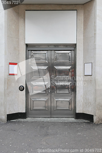 Image of Silver door
