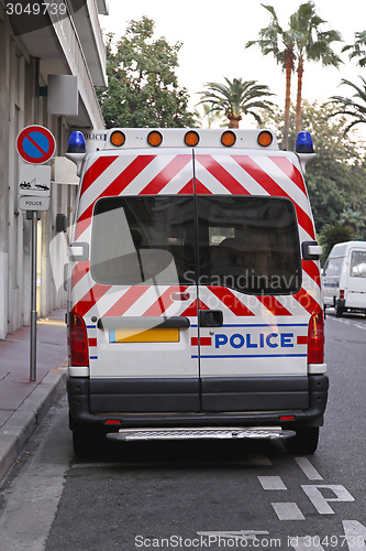 Image of Police van