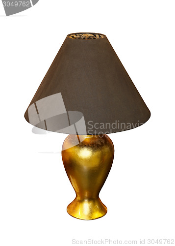 Image of Gold lamp