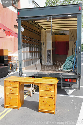 Image of Furniture truck