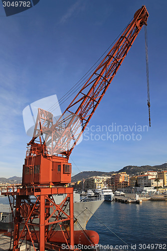 Image of Port crane