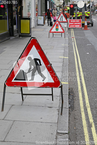 Image of Road works