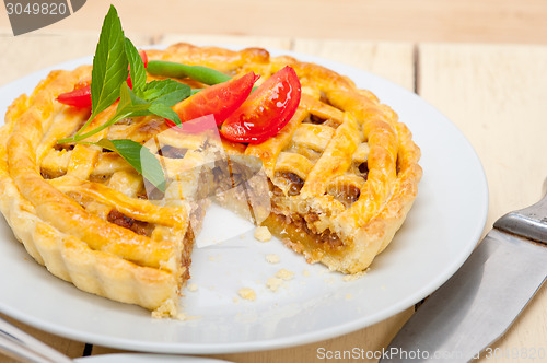 Image of home made beef pie