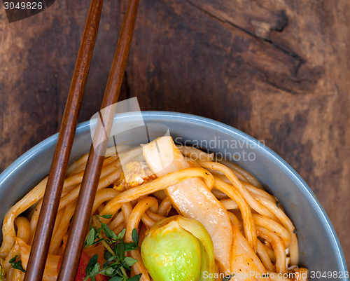 Image of hand pulled ramen noodles