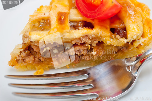 Image of home made beef pie