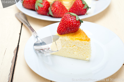 Image of heart cheesecake