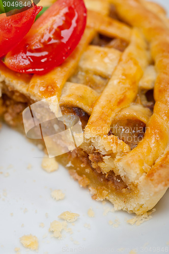 Image of home made beef pie