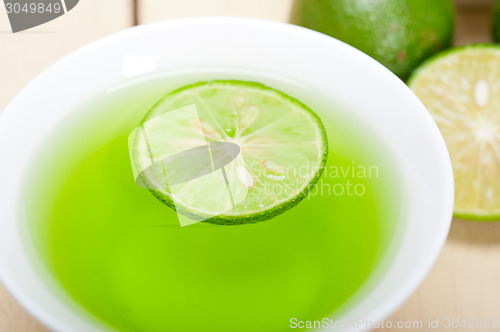 Image of green lime lemonade 