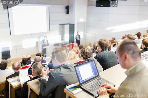 Image of Audience at the conference hall.