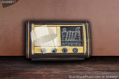 Image of Old retro radio