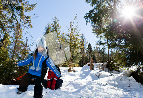 Image of Winter fun for children