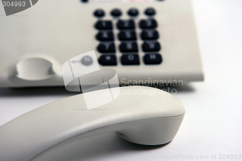 Image of telephone blur