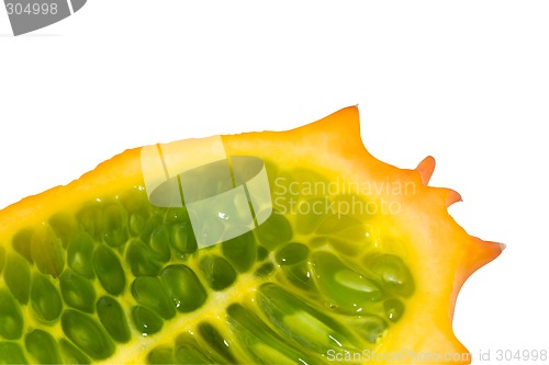 Image of Kiwano isolated