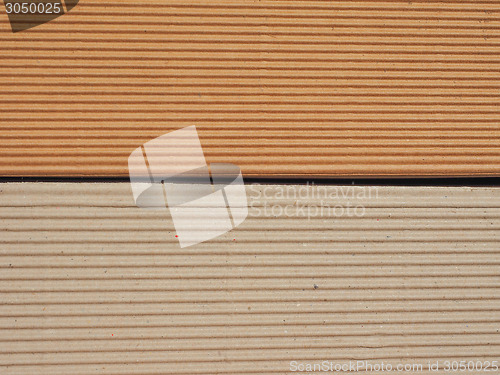 Image of Corrugated cardboard