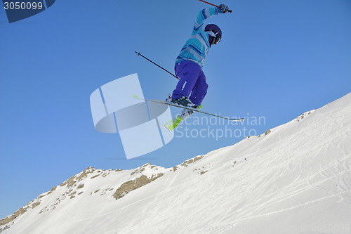 Image of skier