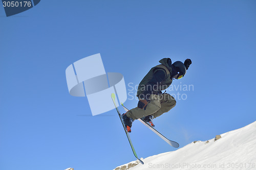 Image of skier