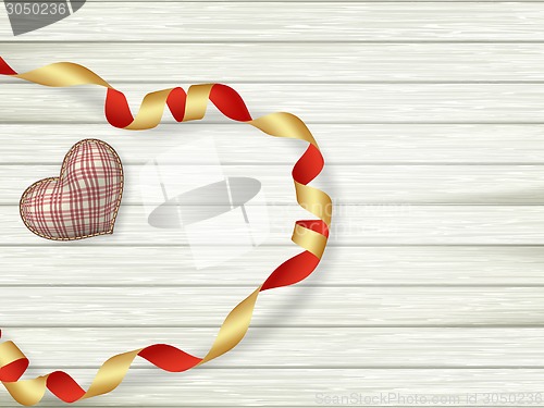 Image of Valentines day toy heart. EPS 10