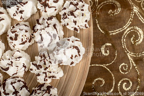 Image of Christmas cakes close up