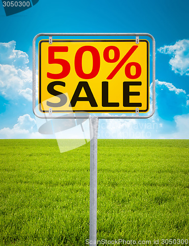 Image of 50 percent sale