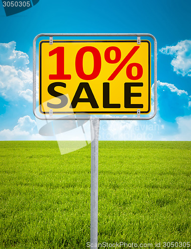 Image of 10 percent sale