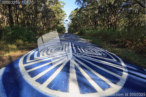 Image of Peace Odyssey - Grafitti signs of peace Seal Rocks NSW