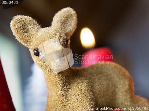 Image of Deer from a Christmas wreath