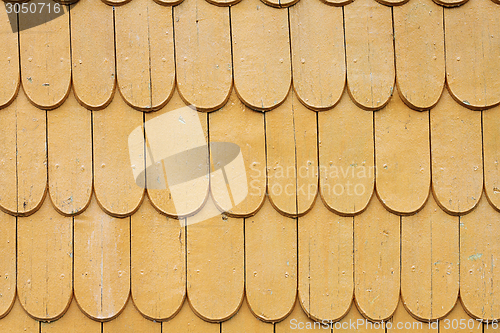 Image of natural traditional wood roof