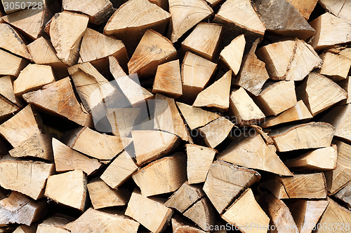 Image of stack of fire wood