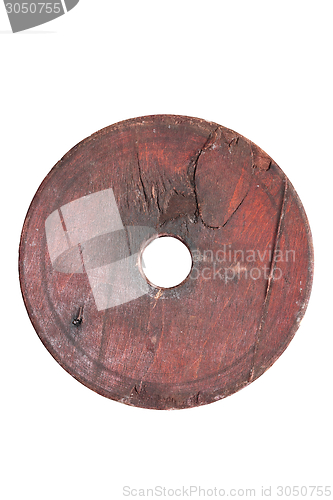 Image of round piece of wood