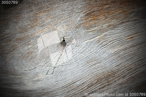 Image of knot on old oak wood