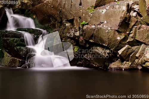 Image of Beautiful waterfall