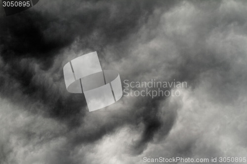 Image of Dark storm clouds