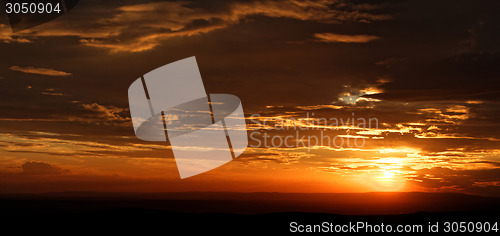Image of Beautiful sunset
