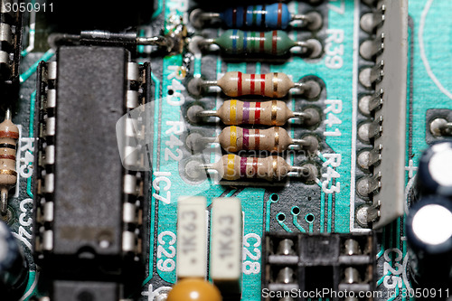 Image of Electronic components