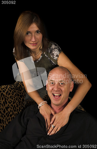 Image of couple having fun