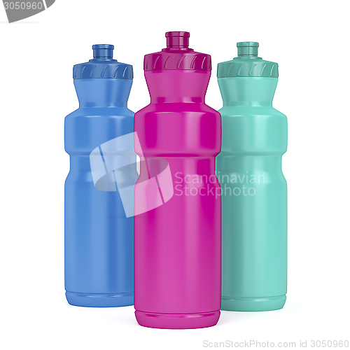 Image of Sport plastic bottles