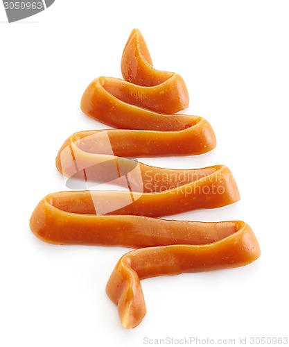 Image of caramel cream christmas tree