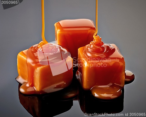 Image of caramel candies