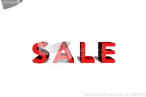 Image of sale text