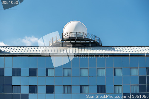 Image of Abstract picture of a modern building