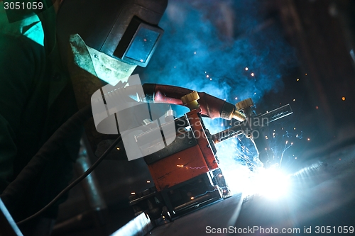 Image of Electricity distribution hall in metal industry