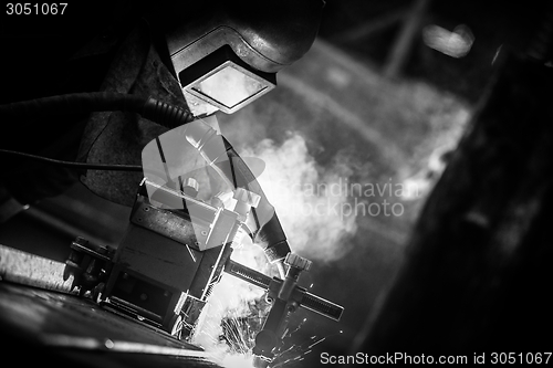Image of Electricity distribution hall in metal industry