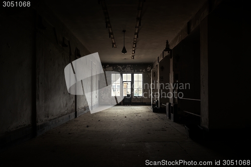 Image of Dark and abandoned place